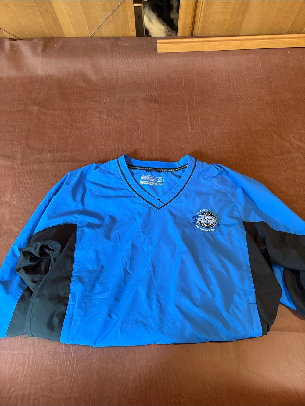 Cutter & Buck Bright Blue Interior Jacket with Black Trim
